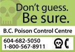 Poison Control Fridge Magnet;1.75 x 2.5 in; litho print